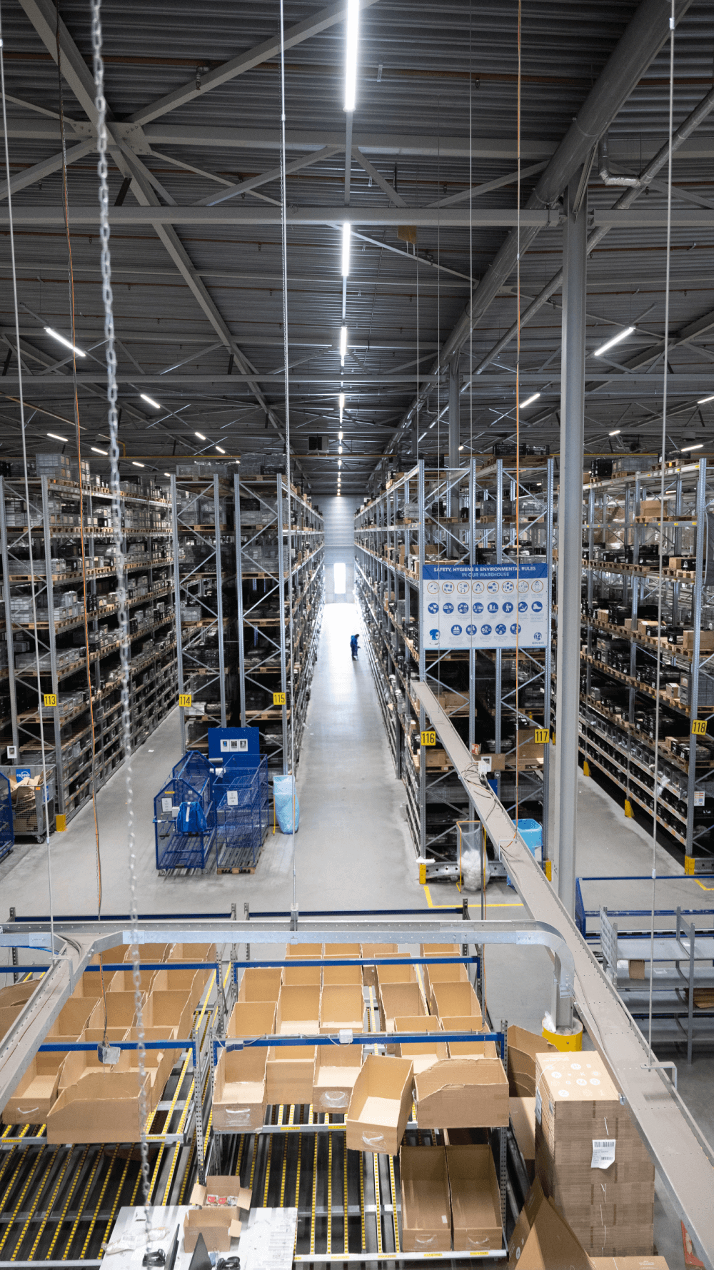 Inbound logistics & returns handling